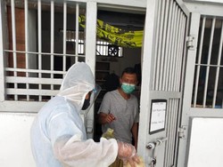 223 dari 449 Napi Positif Corona di Lapas Pekanbaru Dinyatakan Sembuh