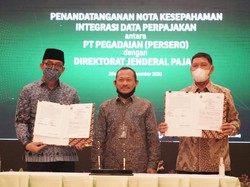 Pegadaian dan Ditjen Pajak Kerja Sama Integrasi Data Perpajakan