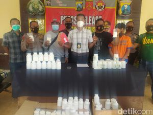 Pengedar Pil Koplo di Kalangan Pelajar Sidoarjo Ditangkap