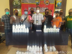 Pengedar Pil Koplo di Kalangan Pelajar Sidoarjo Ditangkap