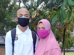 Anak Penjual Rujak di Lombok Tengah Lulus Seleksi Bintara Polri 2020