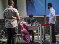 Melihat Simulasi Vaksinasi Corona di Puskesmas Tanah Sareal Bogor