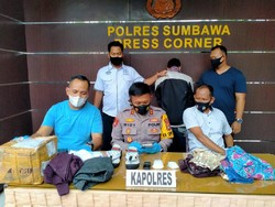 Selundupkan Sabu dalam Sandal Wanita, Pria di NTB Diringkus Polisi