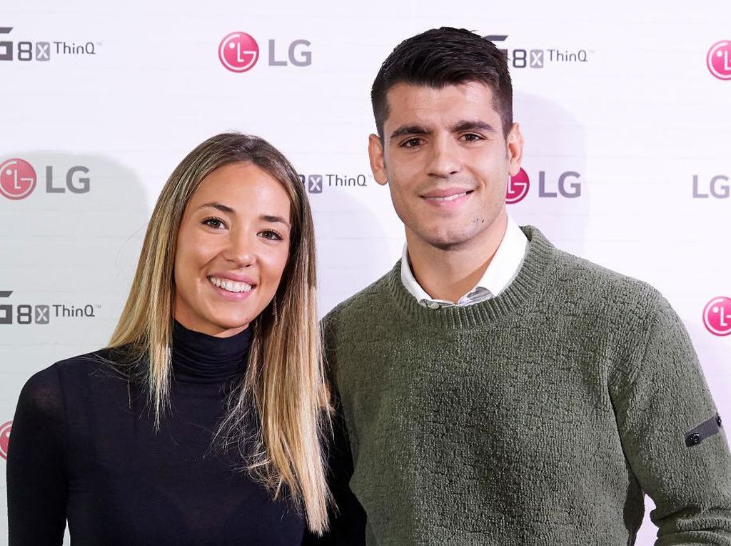 Kisah Cinta Alvaro Morata dan Istri, Awalnya dari DM Instagram