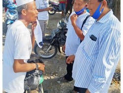 Cabup Rembang Harno Janji Akan Bikin Jalan Mulus Jika Jadi Bupati