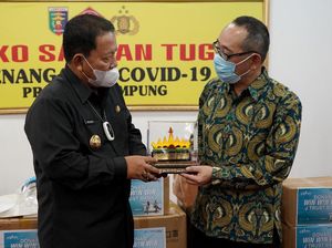 Dukungan untuk Perang Lawan COVID-19 di Lampung Dukungan untuk Perang Lawan COVID-19 di Lampung