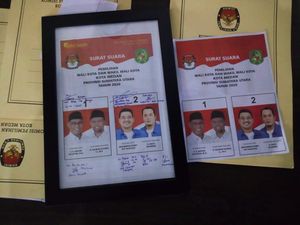 Begini Penampakan Surat Suara Pilkada Medan yang Dipersoalkan Timses Akhyar