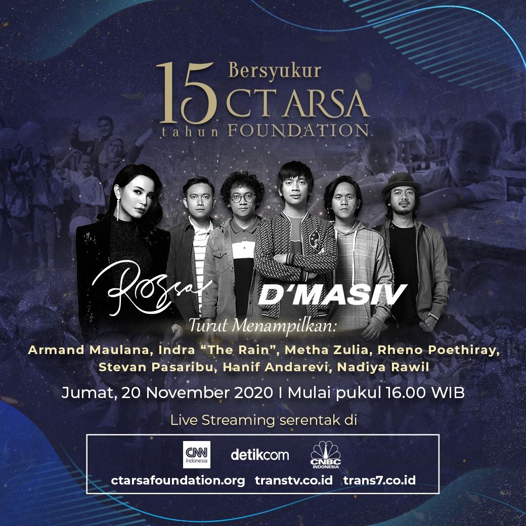 Kiprah CT ARSA Foundation, 15 Tahun Mengabdi Untuk Indonesia