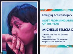 Pilu Akibat Pandemi Buat Seniman Pendatang Baru Lukis This Too Shall Pass