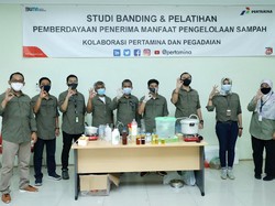 Pertamina Fasilitasi Bank Sampah untuk Produksi Energi Terbarukan