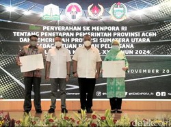 SK Penetapan PON 2024 Terbit, Aceh dan Sumut Diminta Segera Berbenah