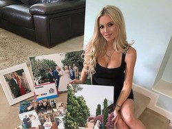 14 Kali Keguguran, Miss World Rosanna Davison Lahirkan Anak Kembar