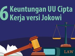 6 Keuntungan UU Cipta Kerja versi Jokowi