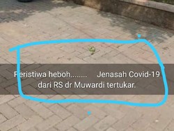 Geger Jenazah Pasien Corona di Solo Tertukar, Ini Penjelasan RS