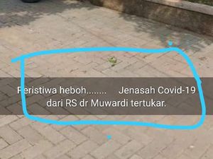 Geger Jenazah Corona yang Tertukar di Solo dan Fakta-fakta di Baliknya Geger Jenazah Corona yang Tertukar di Solo dan Fakta-fakta di Baliknya