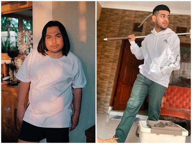 Adu Gaya Keanu Agl Vs Fadil Jaidi/sumber: instagram.com/keanuagl/fadiljaidi/ Potret gaya fashion andalan ala Keanu dan Fadil.