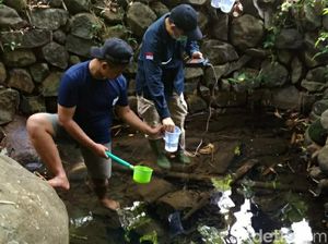 Badan Geologi Teliti Sumber Air Panas di Nanggewer Ciamis Badan Geologi Teliti Sumber Air Panas di Nanggewer Ciamis