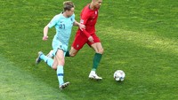 Estonia, Kepulauan Faroe, dan Belanda sudah diijebol Cristiano Ronaldo sebanyak empat kali (Getty Images)