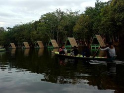 Melihat Bekas Dapur Tentara Jepang yang Disulap Jadi Danau Wisata