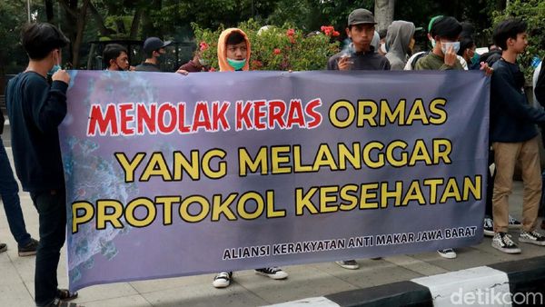 Bandung juga Tolak Kegiatan Ormas Pelanggar Protokol Kesehatan