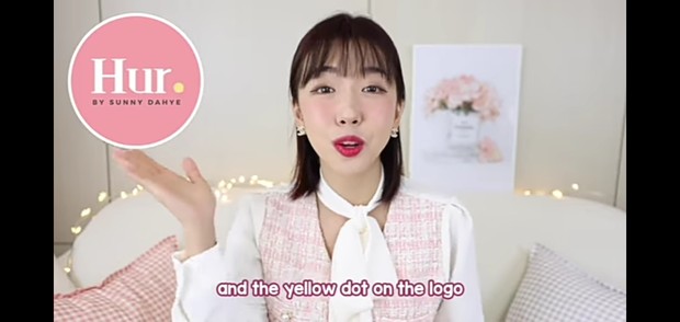 Foto: youtube.com/SunnydahyeIn House of Hur, Brand Makeup Youtuber Sunny Dahye.