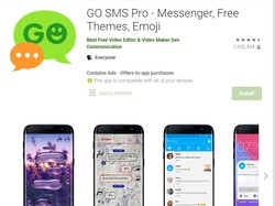 Aplikasi Go SMS Pro Ekspos Jutaan Foto dan Video Pengguna