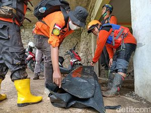 Jasad Pemotor yang Hanyut Terseret Banjir Kendal Ditemukan