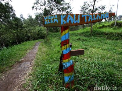 Tutup Gegara Merapi Siaga, Objek Wisata Kali Talang di Klaten Sepi