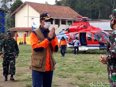 Kepala BNPB Kunjungi Lokasi Pengungsian Merapi di Boyolali