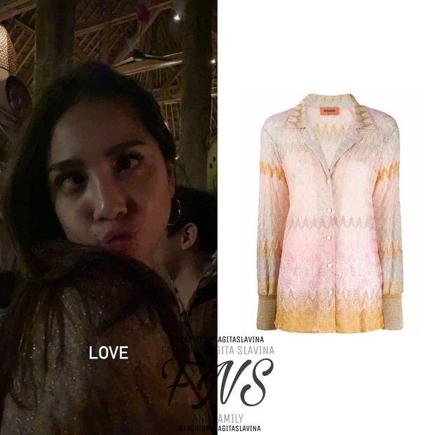 Nagita Slavina/instagram.com/fashion_nagitaslavina Nagita Slavina mengenakan atasan berharga fantastis yang buat melongo/instagram.com/fashion_nagitaslavina