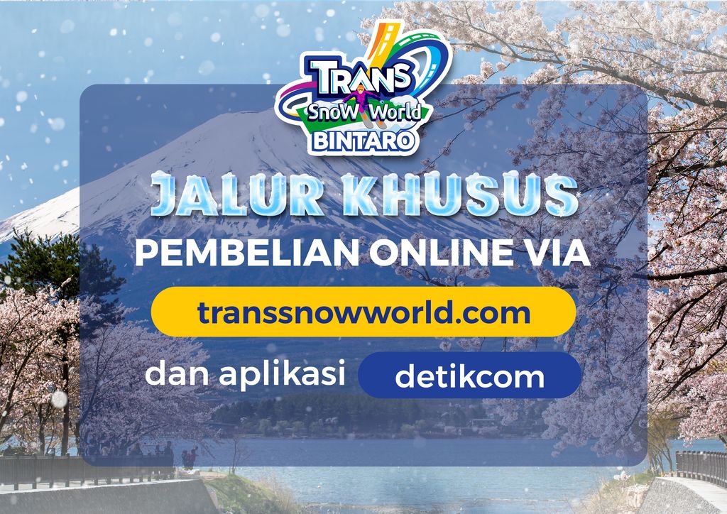 Gambar gate khusus untuk jalur pembelian tanpa antre.