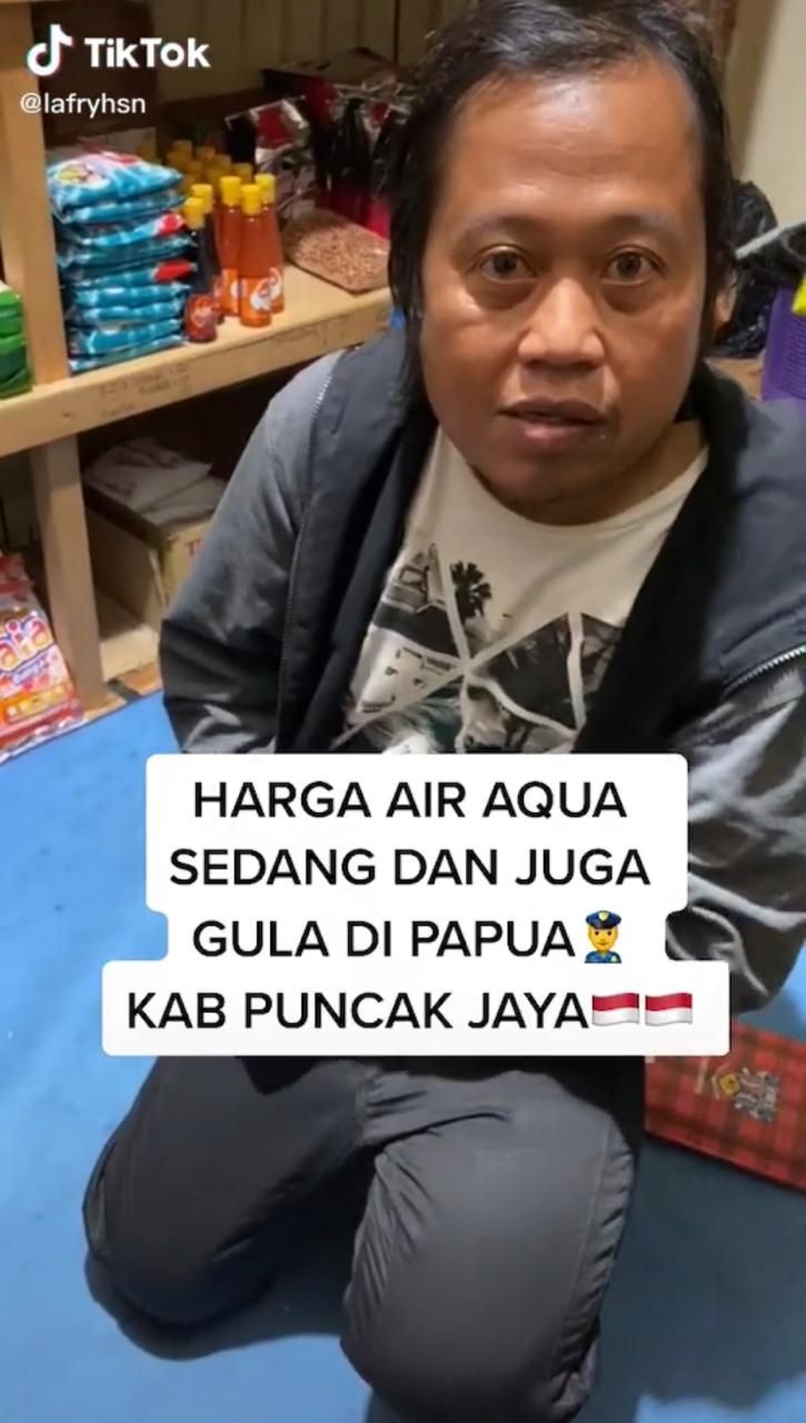 Viral Harga Air Mineral dan Gula Selangit di Papua ...