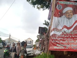 Respons Keras Laskar FPI Cianjur soal Penurunan Spanduk-Baliho Habib Rizieq