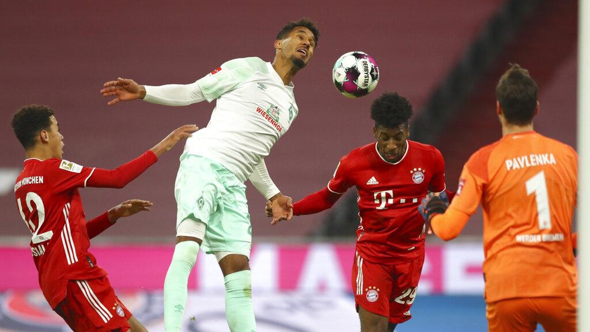 Bayern Munich diimbangi Werder Bremen 1-1 (AP/Matthias Schrader)