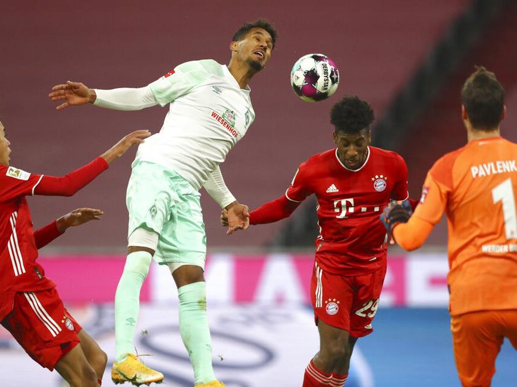 Bayern Munich Vs Werder Bremen: Die Roten Diimbangi 1-1