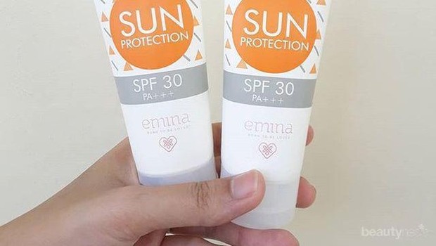 Sunscreen remaja yang ringan dan affordable.