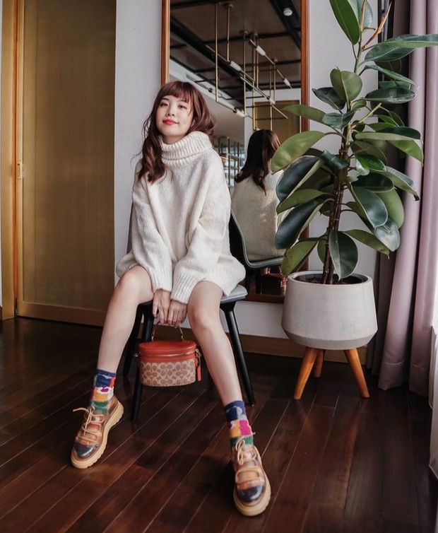 8 Inspirasi Gaya Korea ala Influencer Stevie Wong