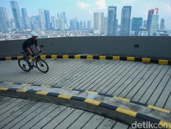 Tanjakan 13, Trek Sepeda Sepanjang 1 Km di Mall Kuningan City