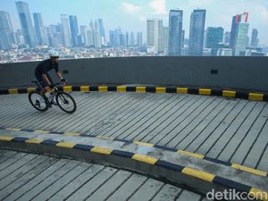 Tanjakan 13, Trek Sepeda Sepanjang 1 Km di Mall Kuningan City Tanjakan 13, Trek Sepeda Sepanjang 1 Km di Mall Kuningan City