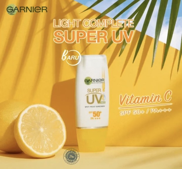 Produk terbaru dari garnier yang melengkapi seri Garnier Light Complete.
