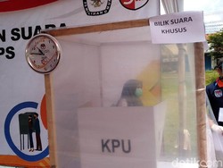 Pilkada Pangandaran, Pemilih Bersuhu Tinggi Tempati TPS Khusus