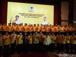 Dilantik Jadi Ketua Golkar Sumut, Ijeck Diminta Menangkan Bobby di Medan