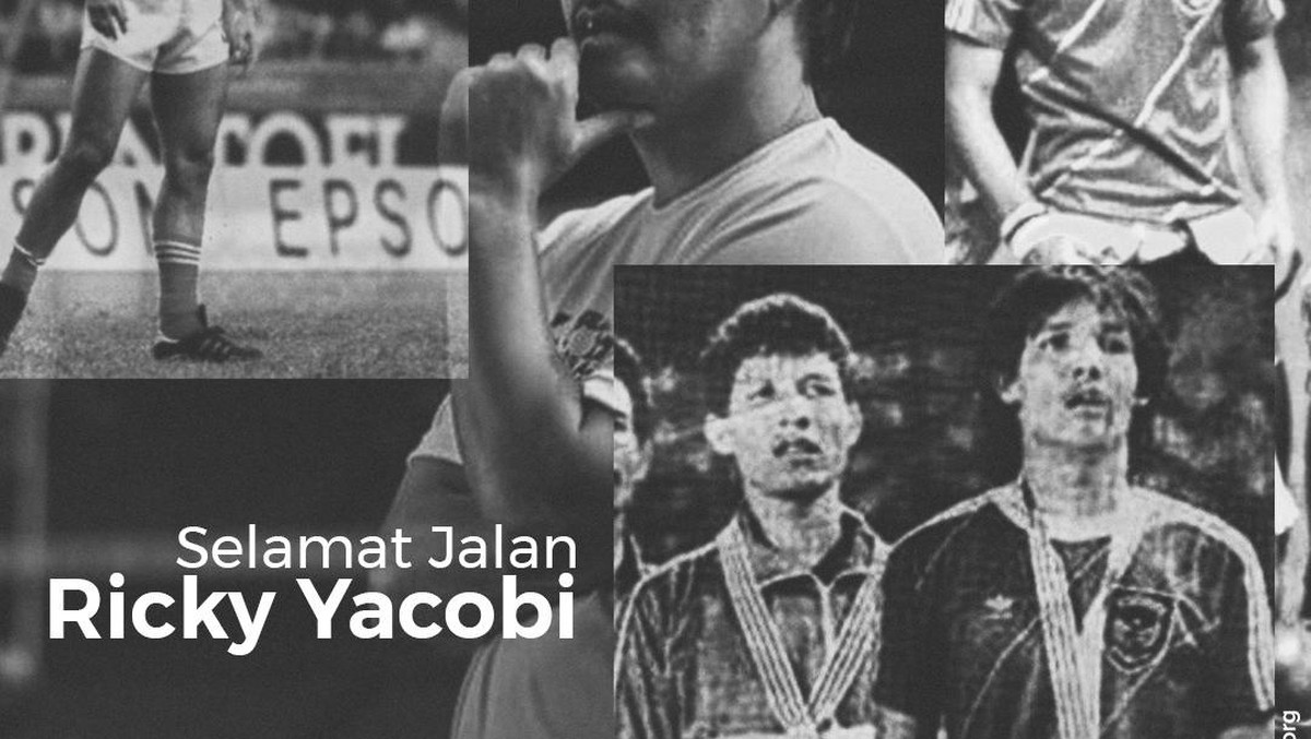 Ricky Yacobi meninggal dunia di lapangan hijau. (Foto: Twitter @PSSI)