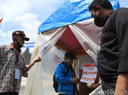 KPU Bandung Siapkan Bilik Khusus untuk Pemilih Bersuhu Tinggi