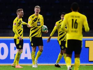 Erling Haaland Empat Gol, Dortmund Gilas Hertha Berlin 5-2 Erling Haaland Empat Gol, Dortmund Gilas Hertha Berlin 5-2