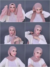 3 Tutorial Hijab Pashmina Simpel Ala Aghnia Punjabi, Cocok Untuk Daily!