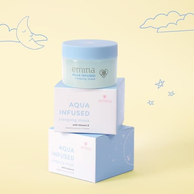 foto: tokopedia.com Emina Aqua Infused Sleeping Mask