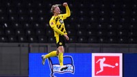 4. Erling Haaland (Borussia Dortmund) 23 gol. (Foto: Clemens Bilan/Getty Images)