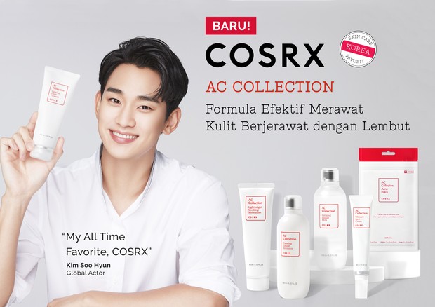 COSRX Gandeng Kim Soo Hyun Jadi Brand Ambassador dan Rilis Rangkaian