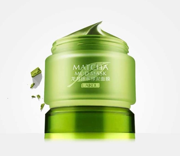 Laikou Matcha Mud Mask membantu mengurangi produksi minyak penyebab jerawat/shoope.co.id